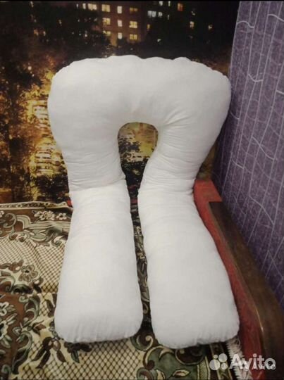 Большая подушка для беременных со съемным чехлом