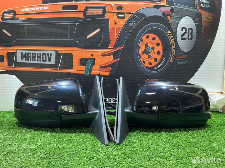 Зеркала Приора 2 SE с Black повторителем