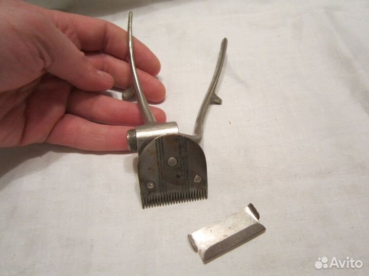 Машинка для стрижки волос ручная механическая СССР