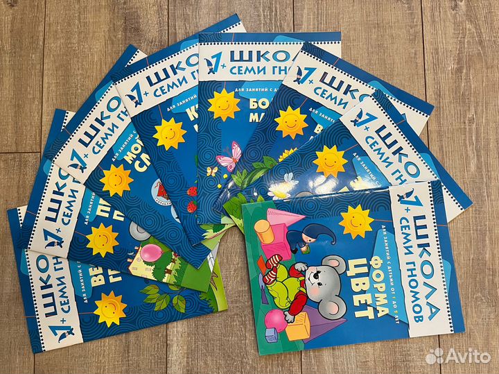 Обучающие книжки для ребёнка 0-1 год