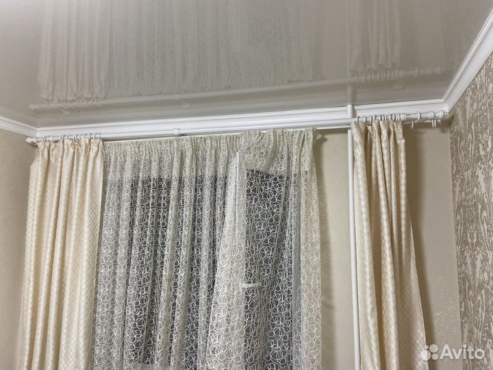 Карниз для штор (двухрядный)