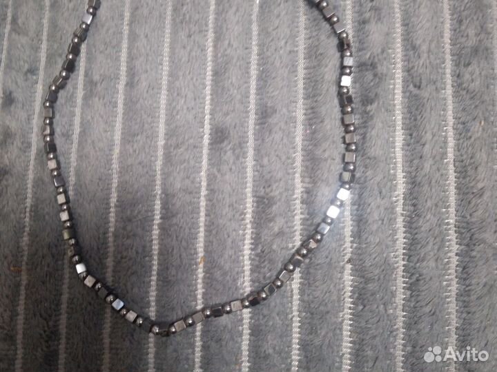 Бусы гематит шикарные