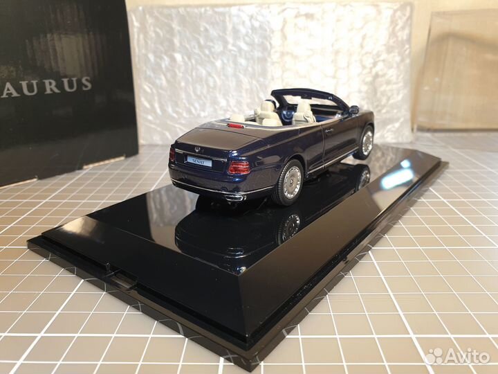 Aurus senat кабриолет с открытым тентом 2019 DIP