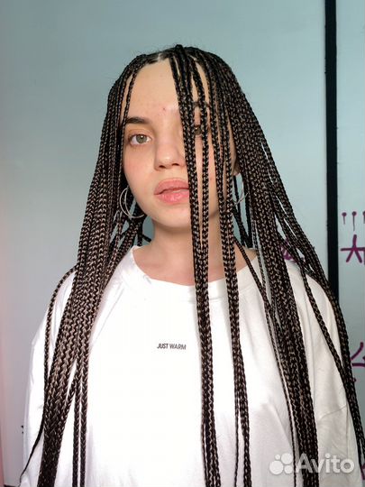 Плетение афрокос