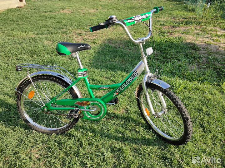 Велосипед Explorer original 22; Самокат Reaction s