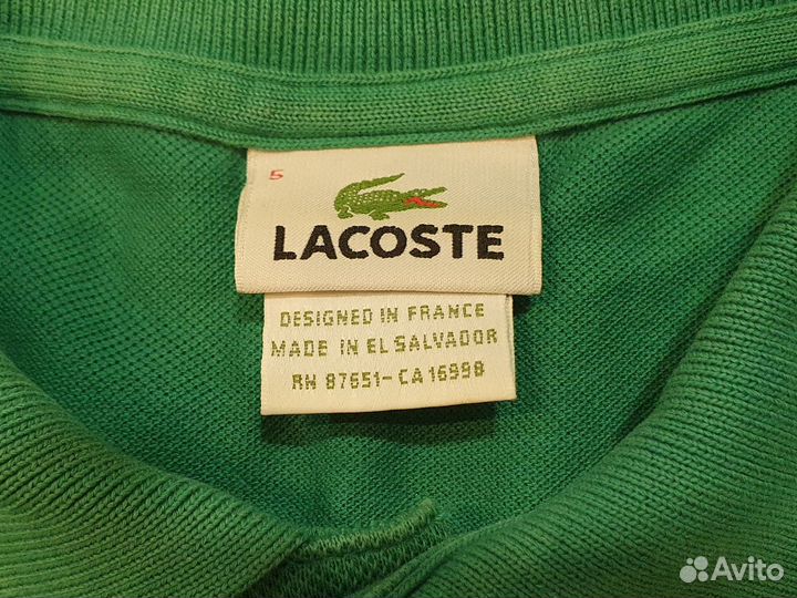 Поло lacoste M