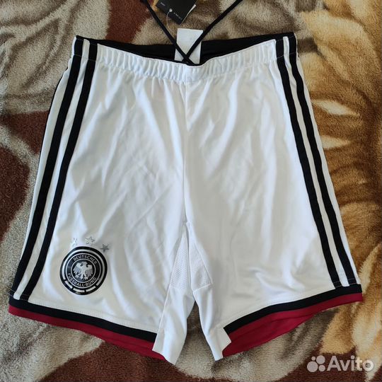 Adidas Шорты футбольные Германия G76468 D140 новые