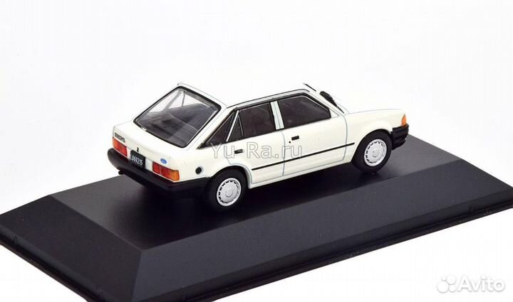 Ford Escort GL 1988 Модель Автомобиля 1:43 Yu-Ra