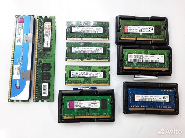 Оперативная память DDR2, DDR3, DDR3L