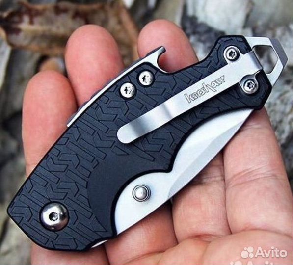 Нож складной Kershaw 3800 с темляком и карабином