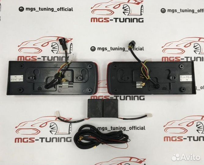 Комплект фары + фонари Mercedes G-class стиль 2018