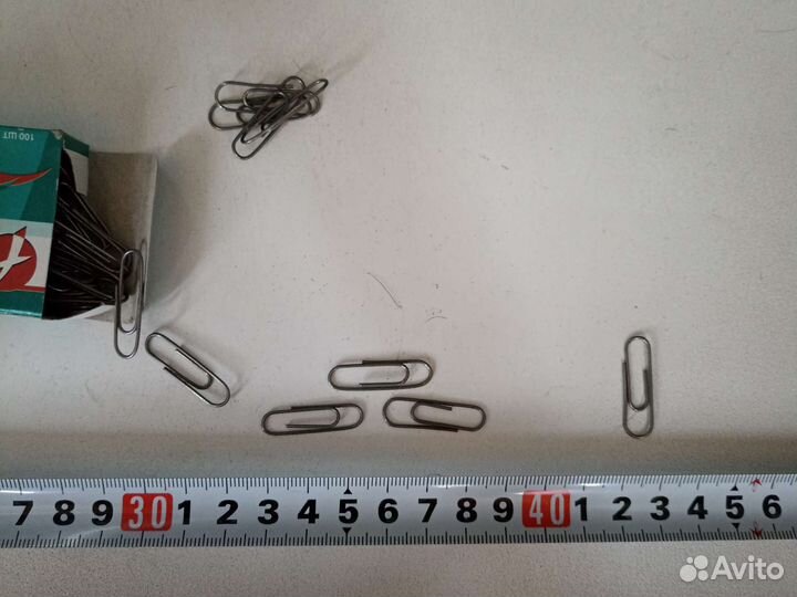 Скрепки канцелярские металлические