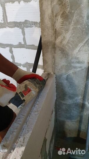 Кладка межкомнатных перегородок