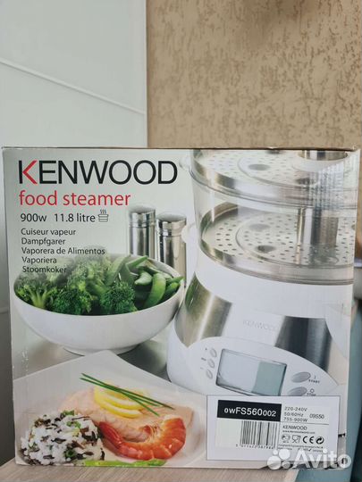 Пароварка kenwood новая