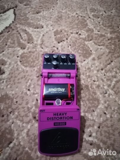 Гитарная педаль эффектов distortion