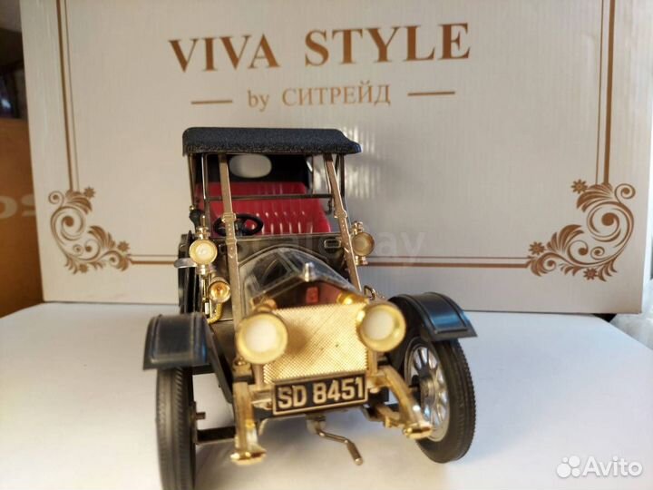 Rolls Royce Tourner 1910 г. Silver Gnot радио