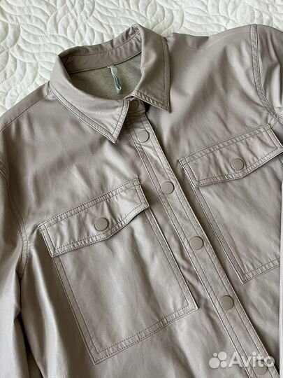 Кожаная рубашка befree