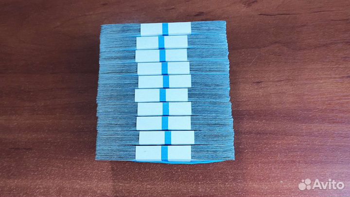 Деньги СССР 5 рублей пачки банкноты боны блок