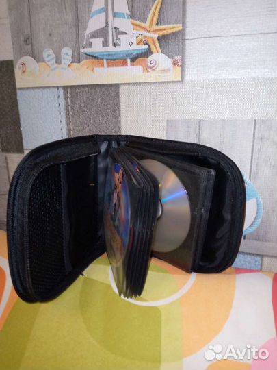 Сумка чехол под диски,игры. Актуально