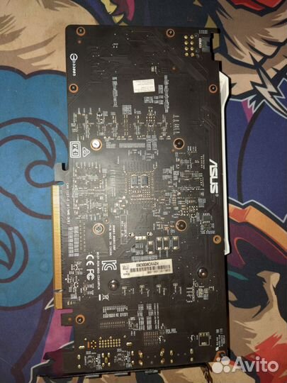 Видеокарта gtx 1060 Asus Dual White 3gb