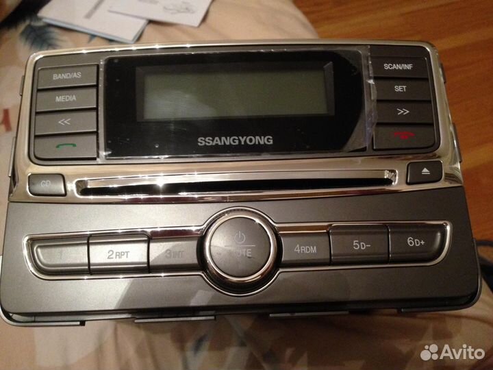 Родная магнитола для Рекстон