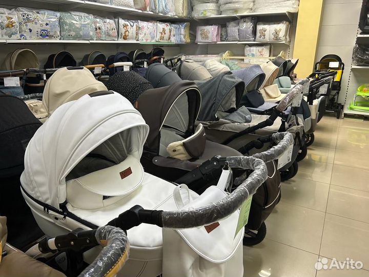 Детские модульные коляски 3в1