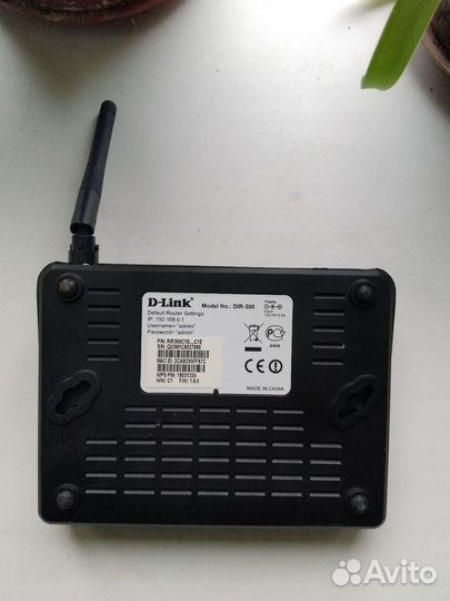 Wifi роутер вай фай D-link dir-300