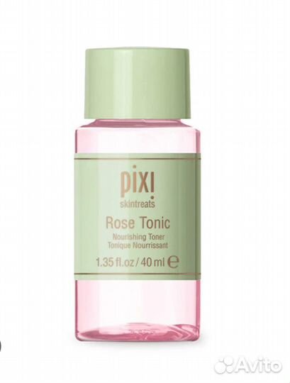 Pixi Rose увлажняющий тоник для лица с розой 40 ml