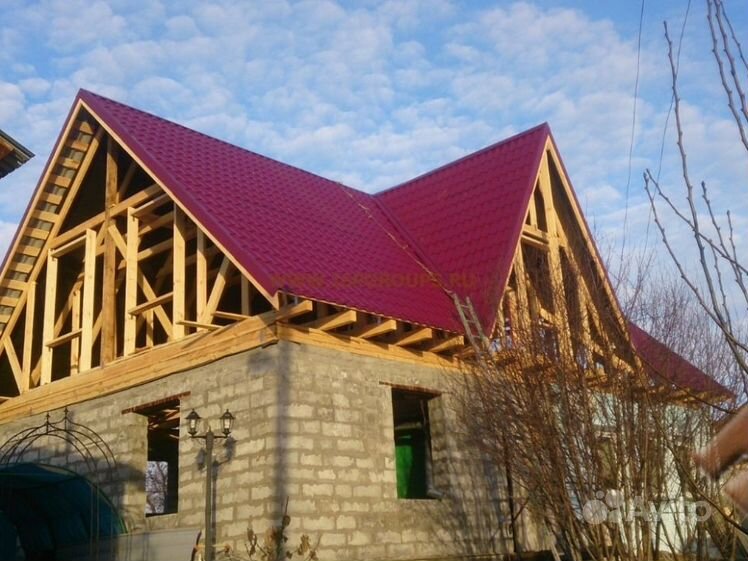 Многощипцовая крыша стропильная система - устройство, порядок расчета и основные