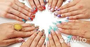 Маникюр, педикюр, гель-лак, наращивание ногтей