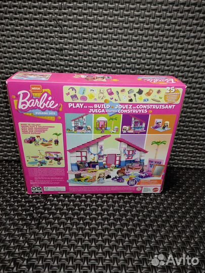 Новый Конструктор Construx Barbie Домик мечты