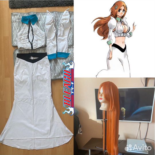 Фулл косплей Блич Bleach Орихиме без обуви