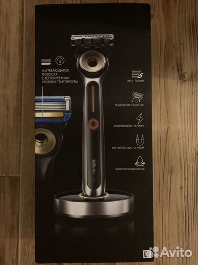 Gillette labs heated razor новые