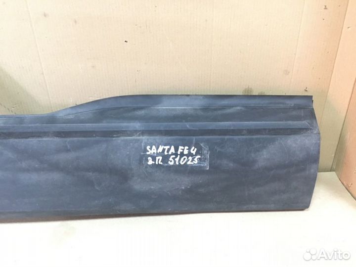 Накладка двери задняя правая Hyundai Santa Fe 4 TM