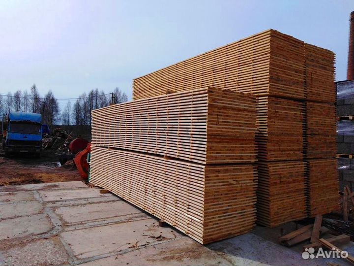 Доски без обзола, сосна, разные сечения