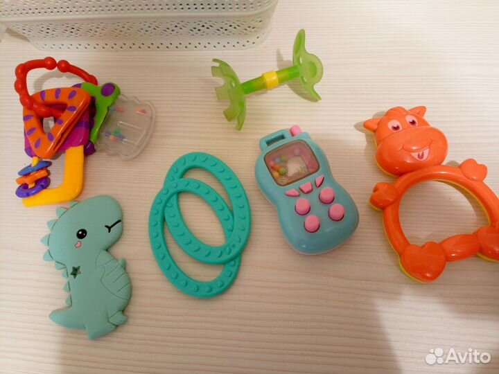 Погремушки игрушки пакетом