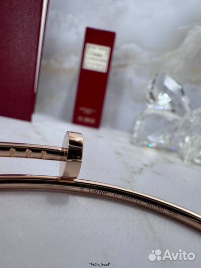 Браслет cartier розовое золото