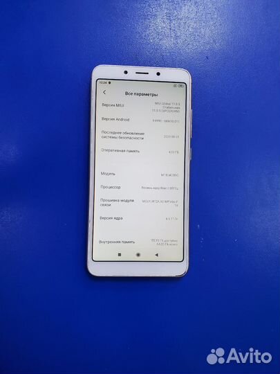 Xiaomi Redmi 6, 4/64 ГБ