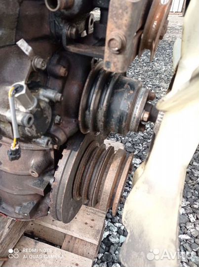 Шкив коленвала двс 6D16, Митсубиси Фусо