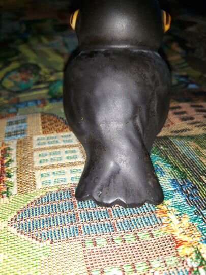 Антикварная пепельница галчонок