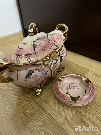 Конфетница супница levent турция винтаж