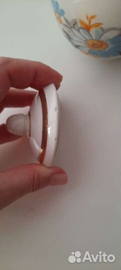 Сахарница вербилки СССР, молочник тфз