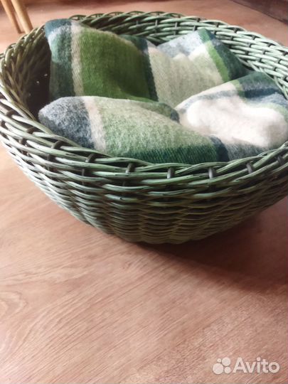 Лежанка для животных из ротанга