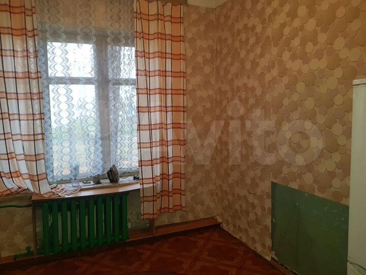 Комната 34,2 м² в 1-к., 1/2 эт.