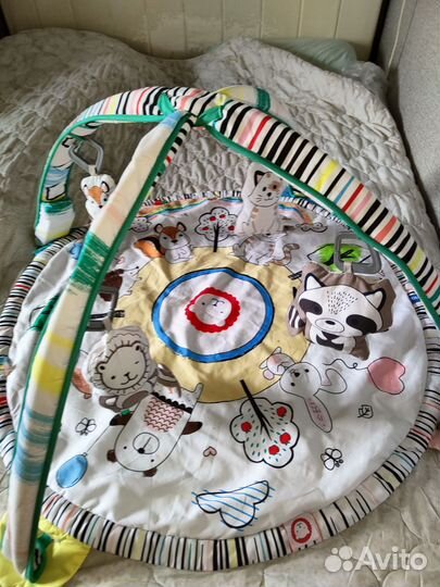 Развивающий коврик музыкальный, с подсветкой