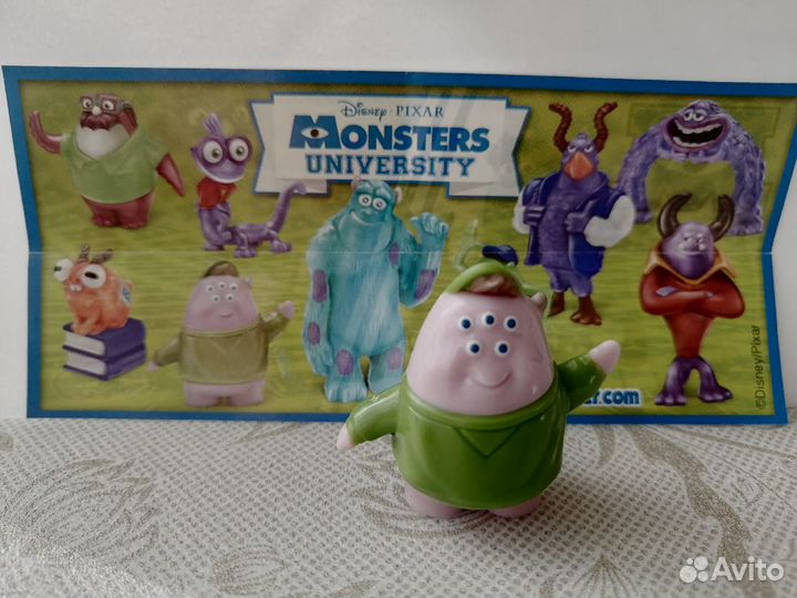 Киндер Сюрприз - Университет монстров+вкладыш.мног