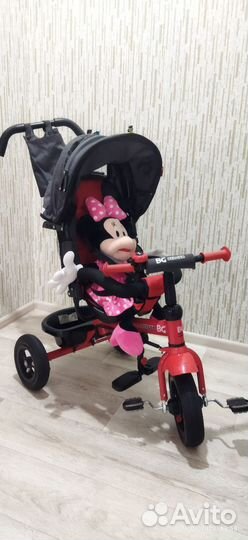 Детский велосипед с ручкой бу