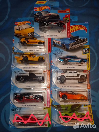 Hot Wheels модели