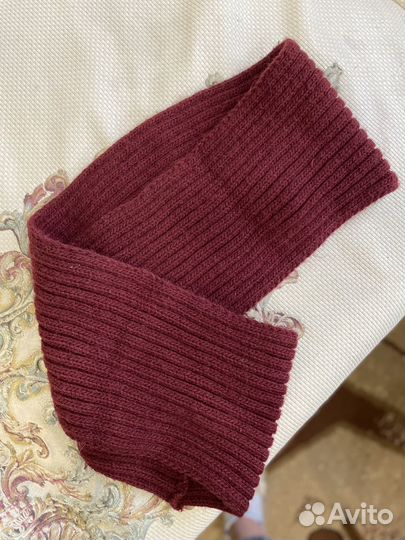 Шарф вязаный женский