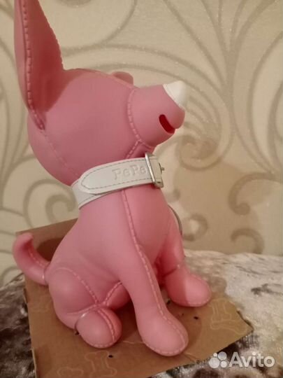 Интерьерная копилка-собачка, игрушка